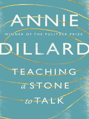 cover image of Teaching a Stone to Talk